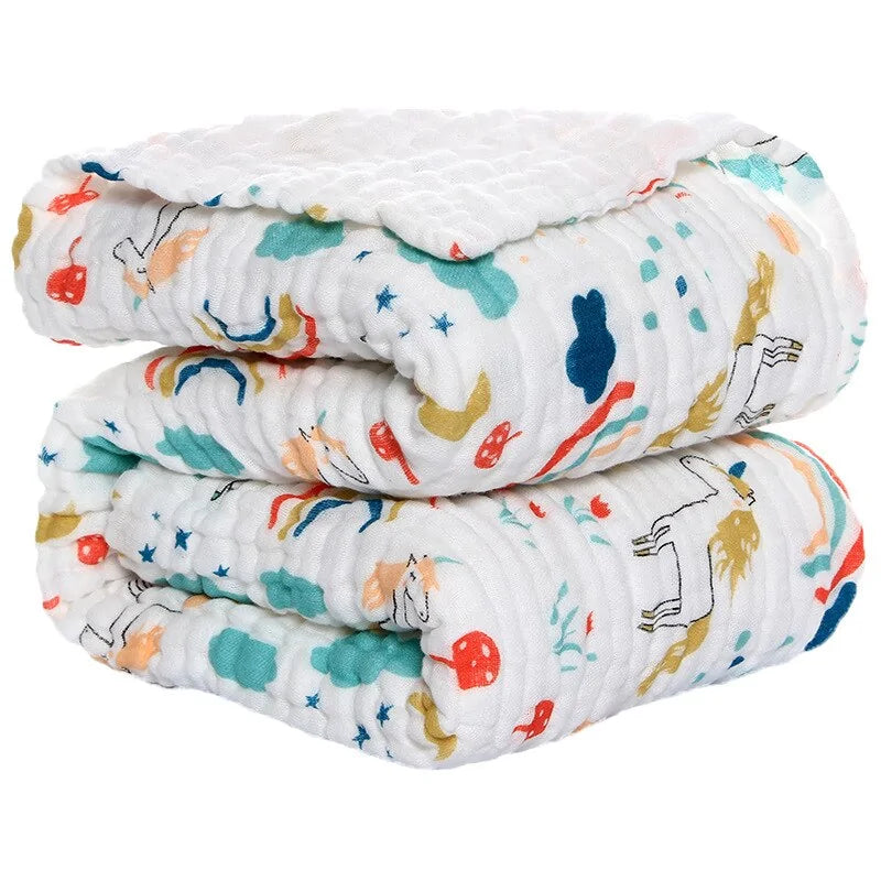 Pure Organic Cotton Baby Blankets