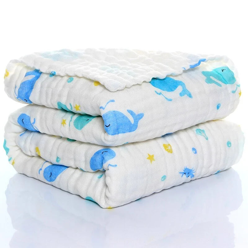 Pure Organic Cotton Baby Blankets